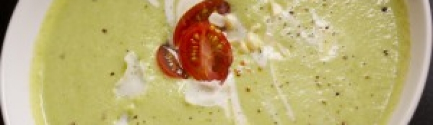 Cool Coconut Cream Asparagus Soup