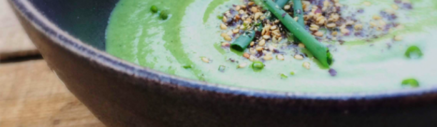 Miso Cream of Broccoli Soup
