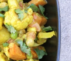 Moroccan Chickpea and Sweet Potato Stew