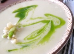 Celery Root and Leek Soup