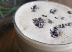Mint Chocolate Chip Protein Smoothie